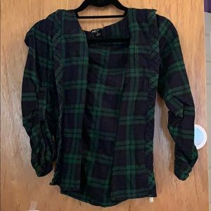 green flannel